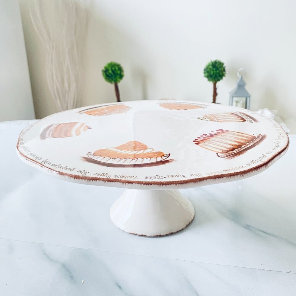 BNIB Dutch Design Collection and SOLIDS - Cake Stand, Pastries Dessert Stand